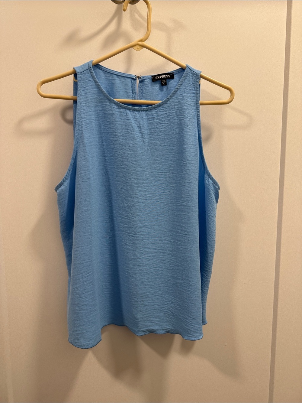 Express Light Blue Sleeveless Camisole Top